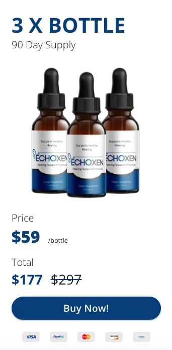 Echoxen Supplement Price Of 3 Bottles