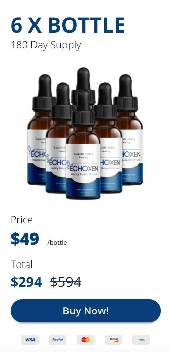 Echoxen Supplement Price Of 6 Bottles