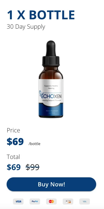 Echoxen Supplement Price Of 1 Bottle