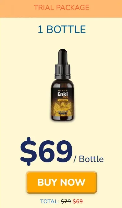 Enki Elixir Supplement Price Of 3 Bottles