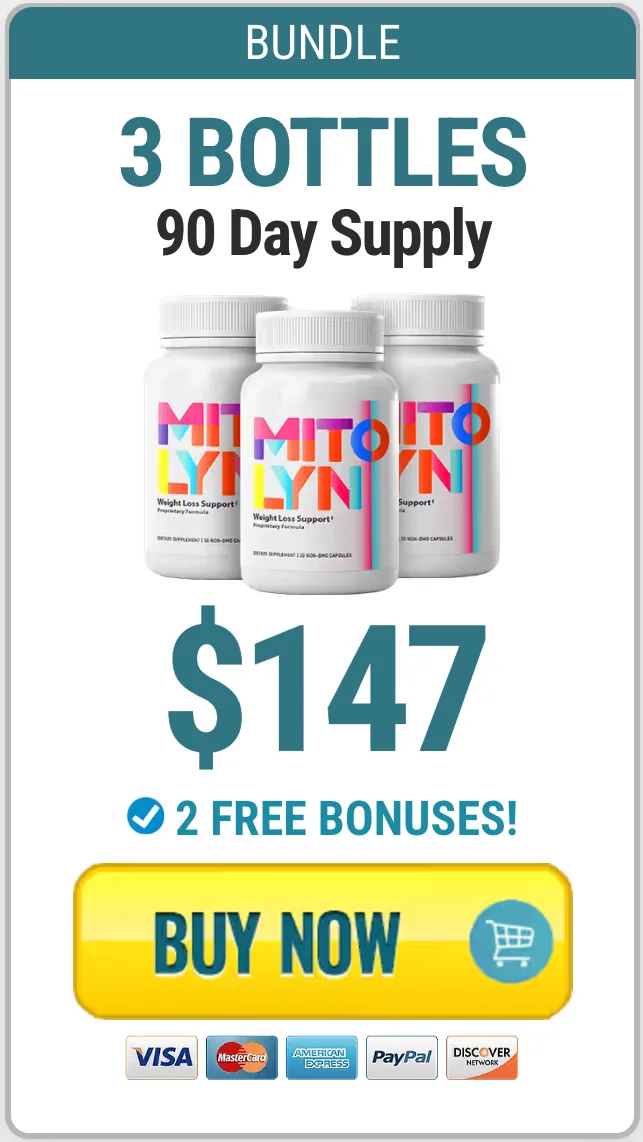 Mitolyn Weight Loss Supplement Price Of 3 Bottle